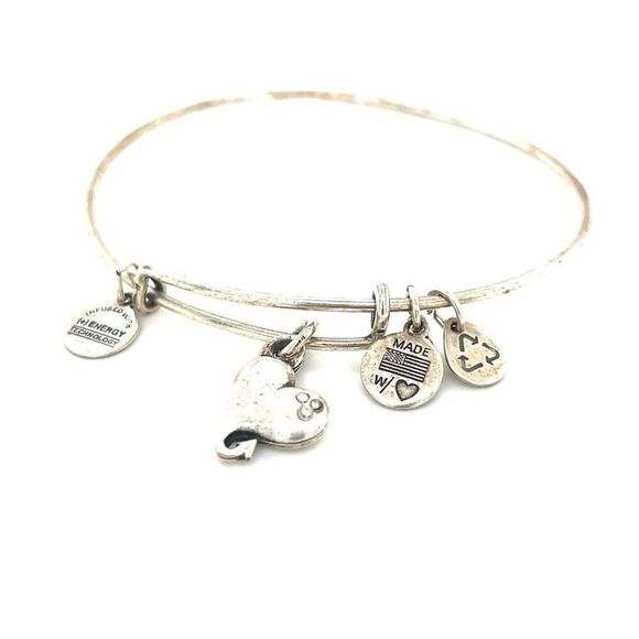 Alex and Ani Heart Bracelet - Picture 1 of 3